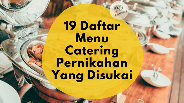daftar menu catering pernikahan