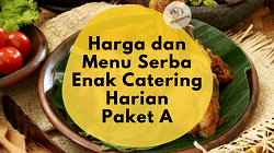 paket catering harian A