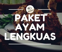 nasi kotak ayam lengkuas