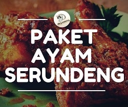 nasi kotak ayam serundeng enak