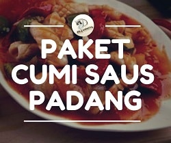 nasi kotak cumi saus padang