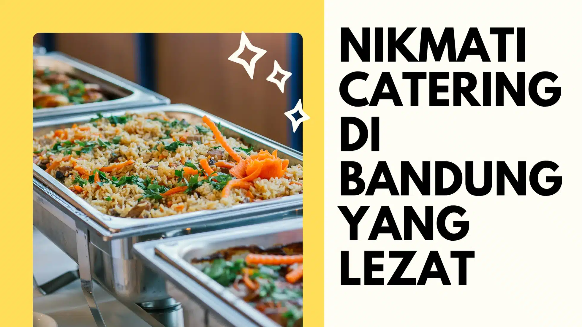 Catering Mami di Bandung yang siap melayani pemesanan harian, nasi kotak dan acara besar